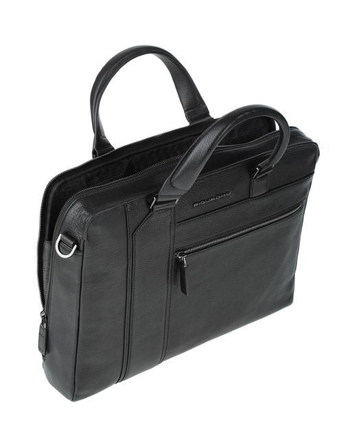 Piquadro Black Handbag for men