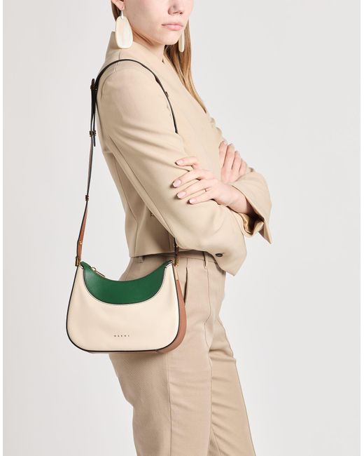 Marni Green Umhängetasche