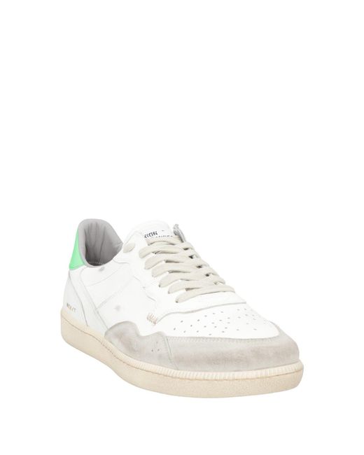HIDNANDER White Sneakers Leather for men
