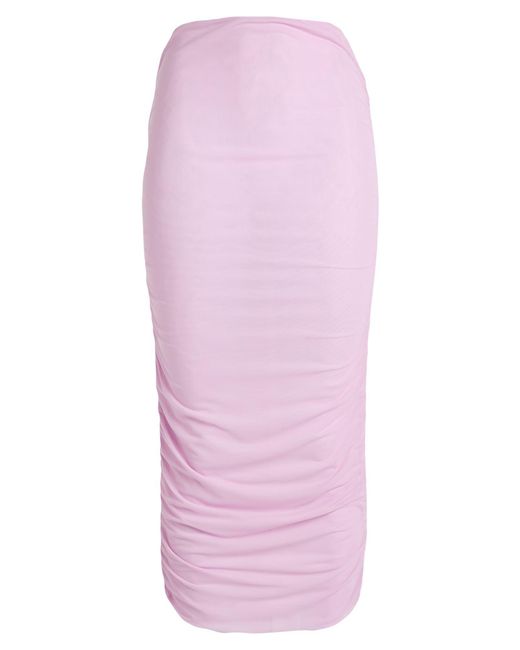 Patrizia Pepe Pink Midi Skirt