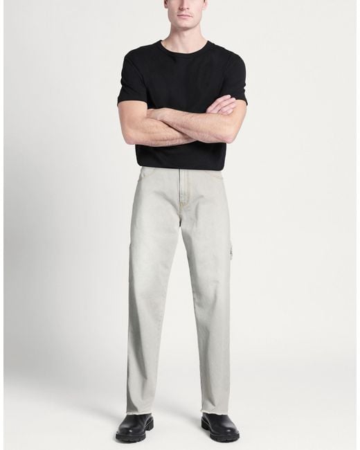 DARKPARK Gray Jeans Cotton for men