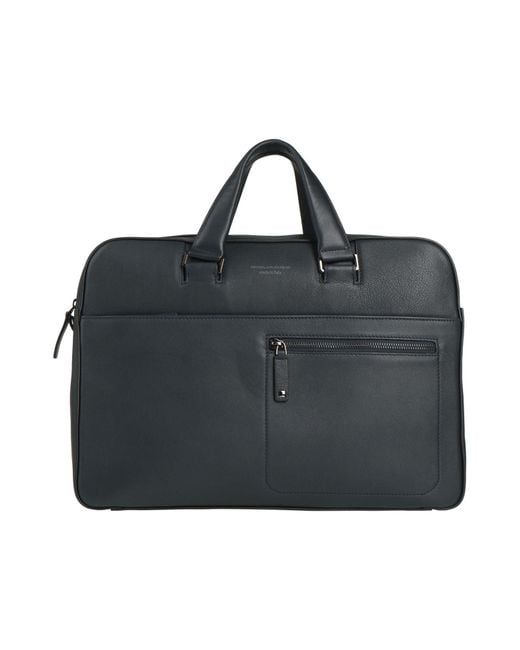 Piquadro Black Handbag for men