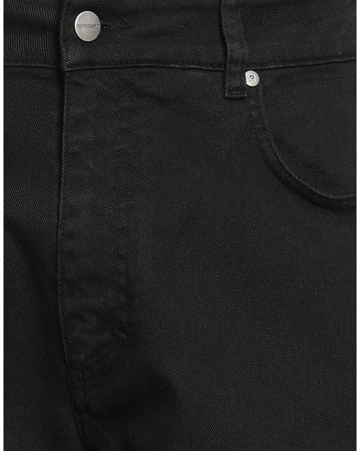 Represent Black Jeans for men