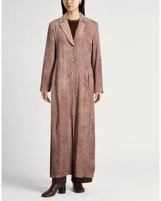 Alysi Brown Coat
