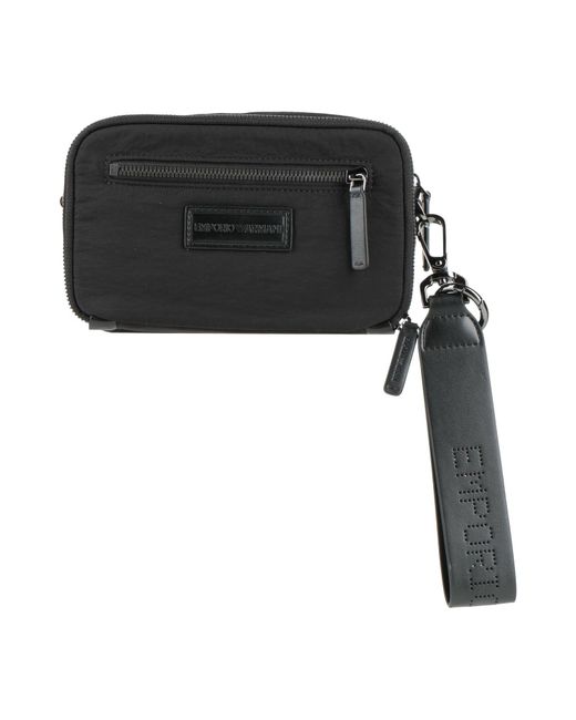 Emporio Armani Black Beauty Case for men