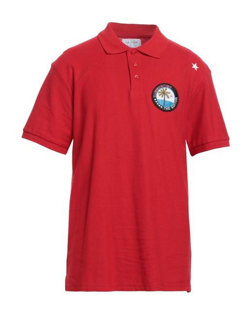 Saucony Red Polo Shirt for men