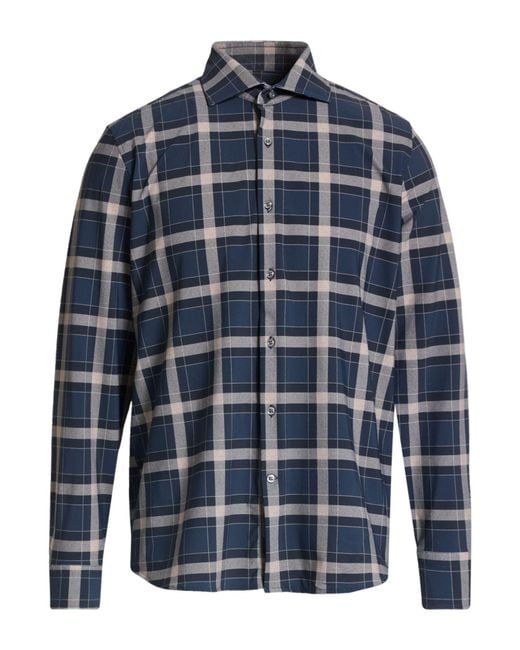 Ghirardelli Blue Midnight Shirt Polyamide, Elastane for men
