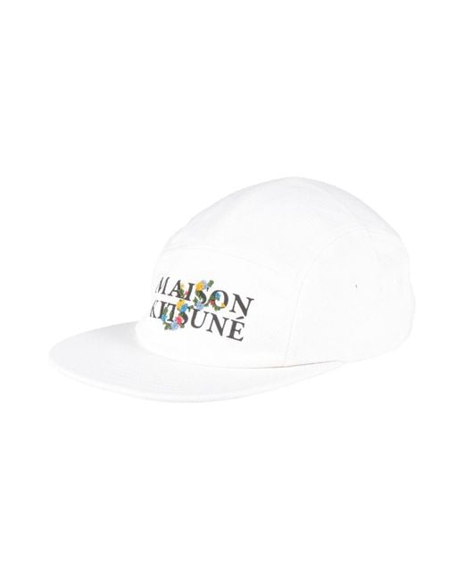 Maison Kitsuné White Hat for men