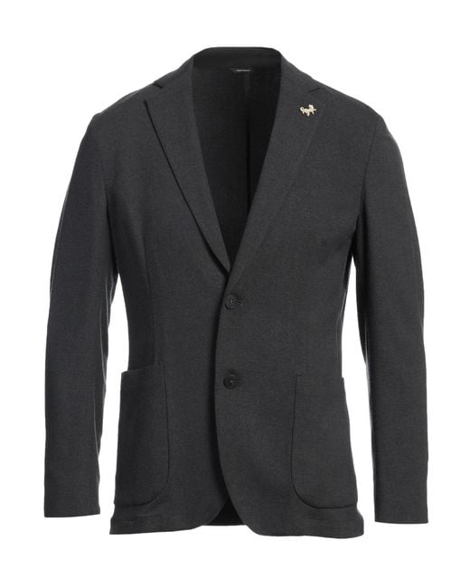 Blazer Tombolini pour homme en coloris Black