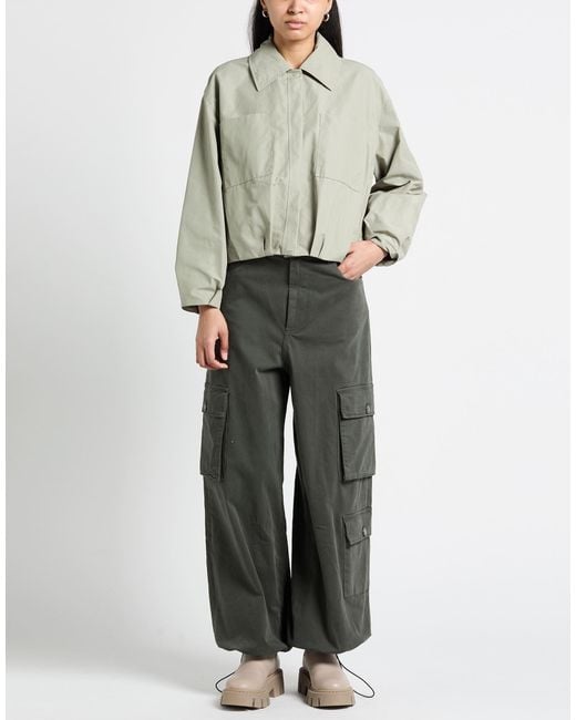 Peserico Green Jacket Cotton, Polyamide