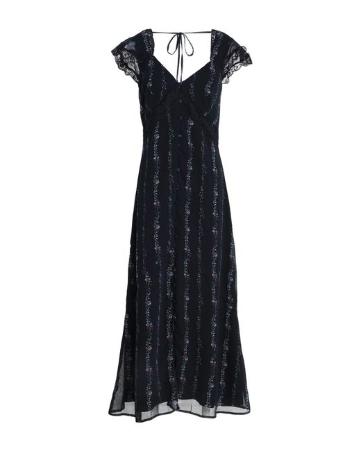 TOPSHOP Blue Maxi Dress