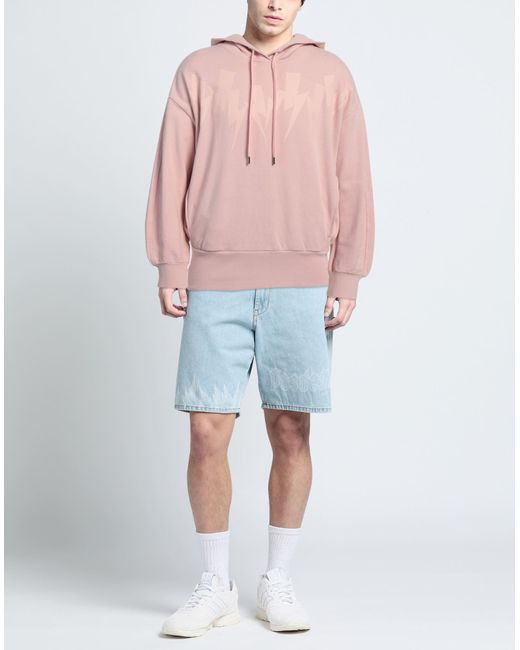 Neil Barrett Pink Sweatshirt for men