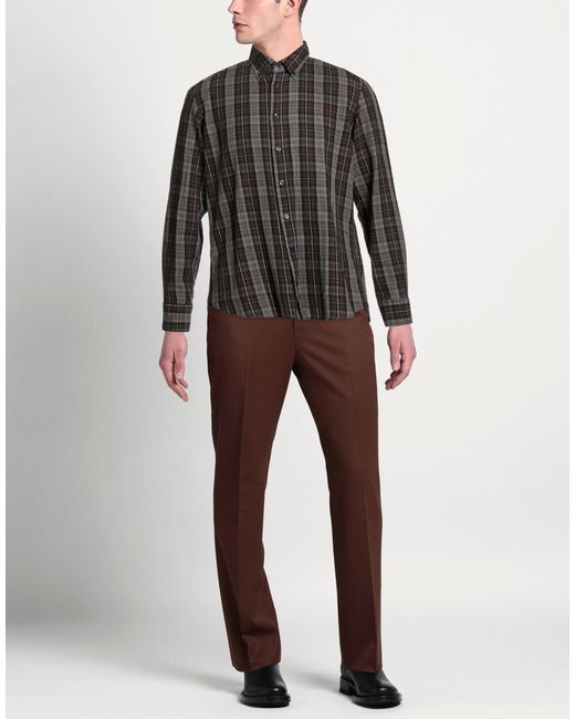BASTONCINO Gray Shirt Cotton for men