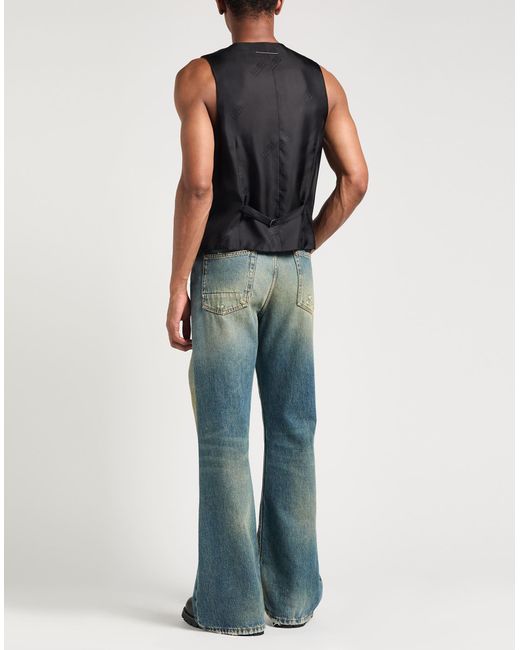 MM6 by Maison Martin Margiela Gray Tailored Vests for men