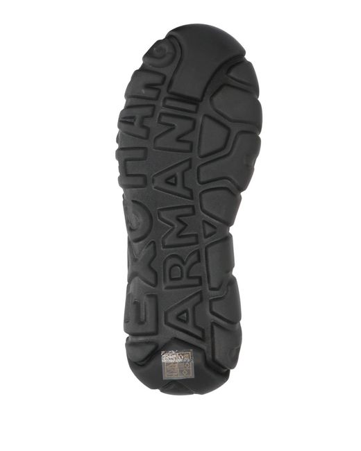 ARMANI EXCHANGE Black Trainers for men