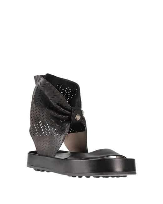 Ixos Black Sandals