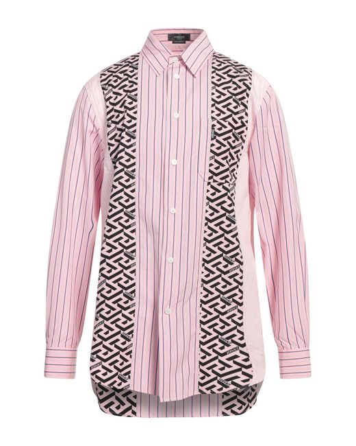 Camisa Versace de hombre de color Pink