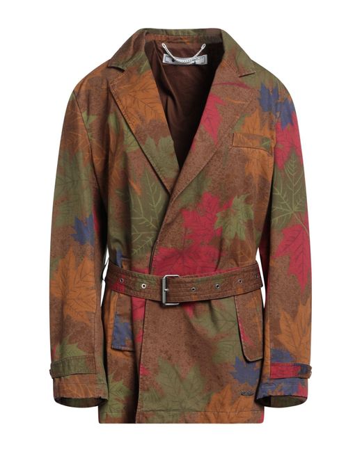 Off-White c/o Virgil Abloh Brown Overcoat & Trench Coat