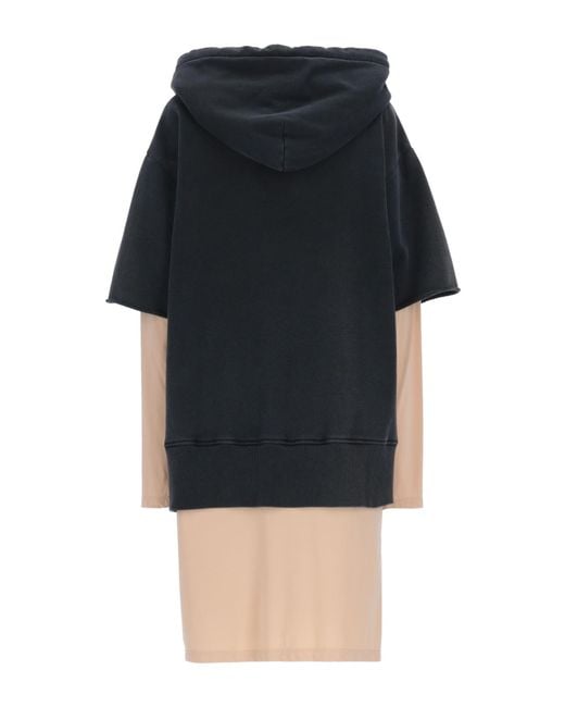 MM6 by Maison Margiela Black Midi Dress