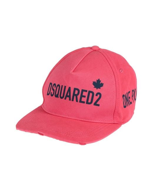 DSquared² Pink Hat for men