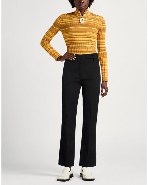 Department 5 Black Pants Cotton, Elastane