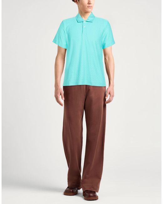 Polo Missoni de hombre de color Blue