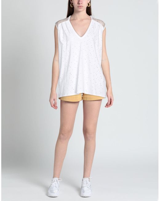 Brand Unique White T-shirt