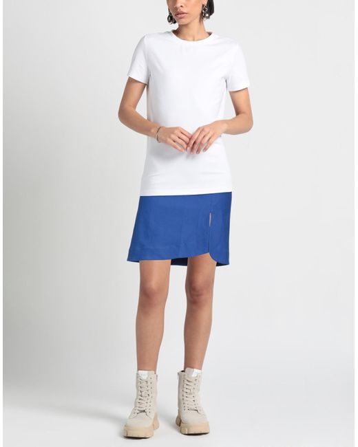 Cacharel Blue Mini Skirt