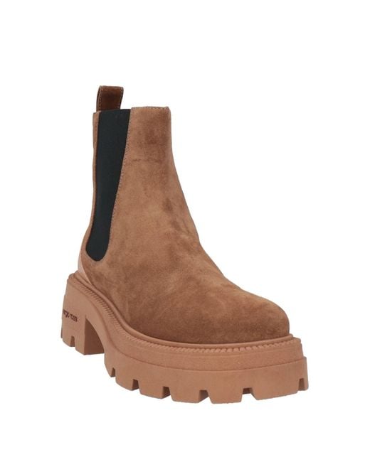 Sergio Rossi Brown Ankle Boots