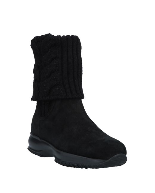Hogan Black Ankle Boots