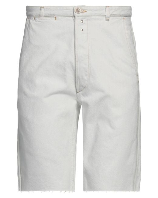 Maison Margiela Gray Denim Shorts for men
