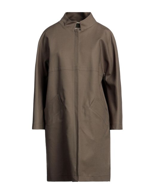 Herno Brown Overcoat & Trench Coat