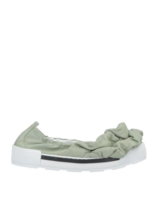 Vic Matié Green Ballet Flats