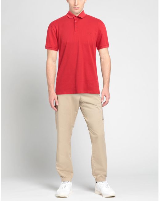 Polo Harmont & Blaine de hombre de color Red