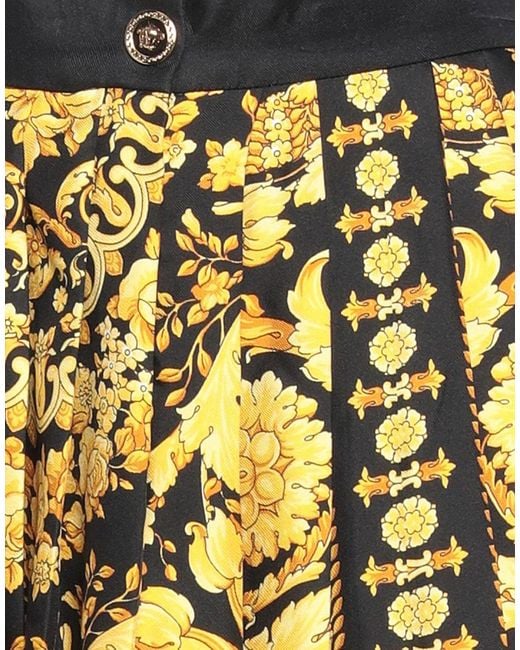 Versace Yellow Mini Skirt