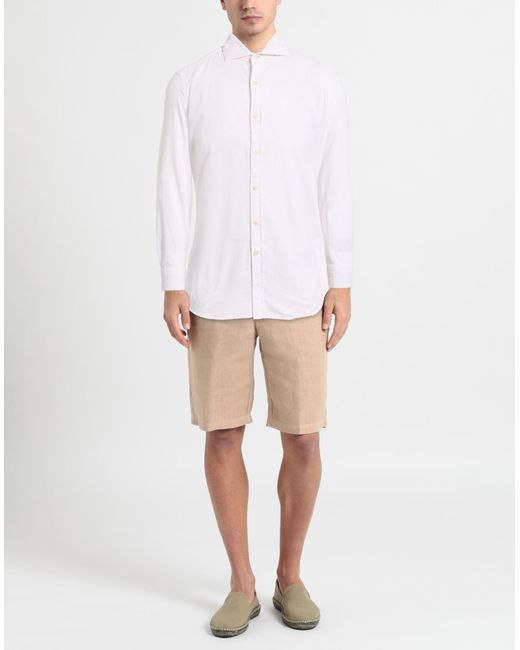 Camisa Ghirardelli de hombre de color White
