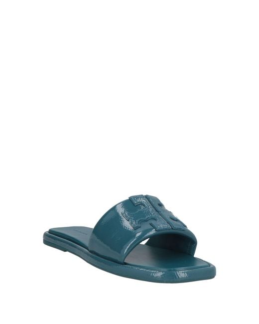 Tory Burch Green Sandals Leather