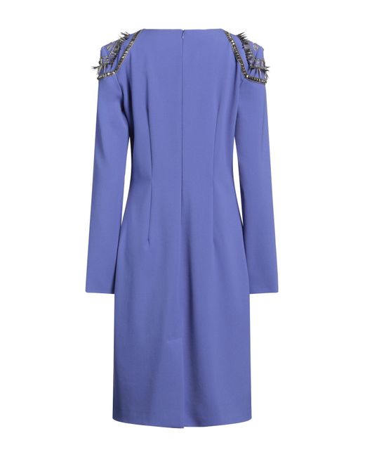 Alberta Ferretti Blue Midi-Kleid