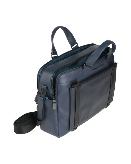 Borsa A Mano di Piquadro in Blue da Uomo