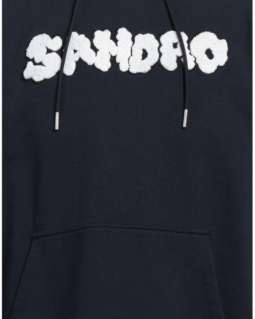 Sandro Blue Sweatshirt for men
