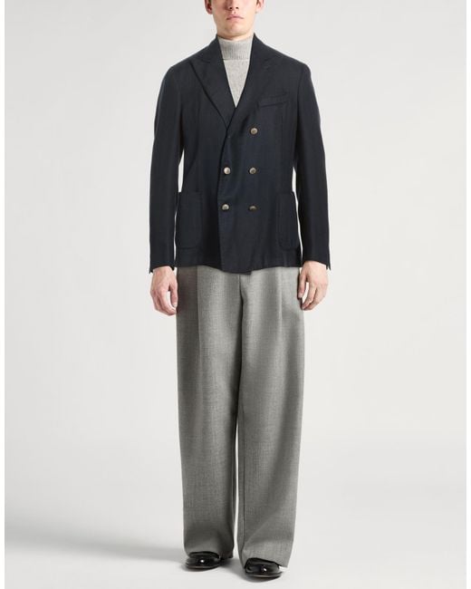 Santaniello Blue Blazer for men