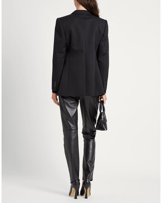 Givenchy Black Blazer Wool, Mohair Wool