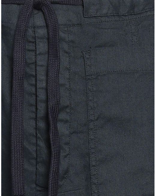 Barena Blue Pants Linen, Cotton, Elastane for men