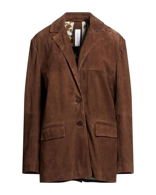 Bully Brown Blazer Leather
