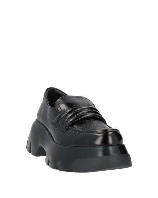 Jeannot Black Loafers Kidskin