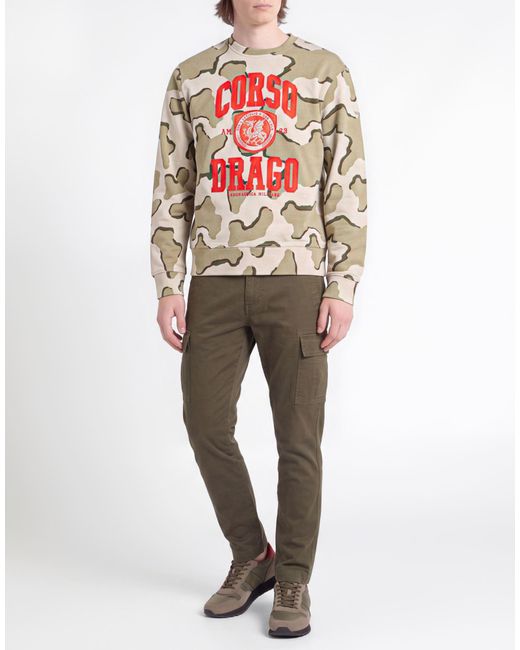 Aeronautica Militare Gray Sweatshirt Cotton for men