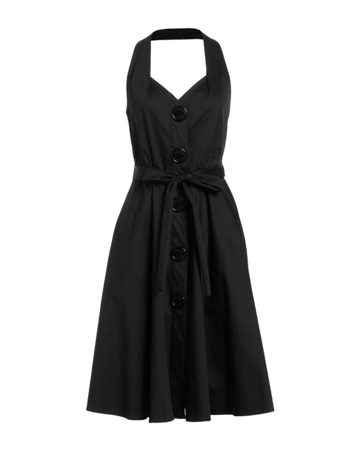 Moschino Black Midi Dress