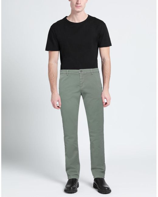 Mp Massimo Piombo Green Trouser for men