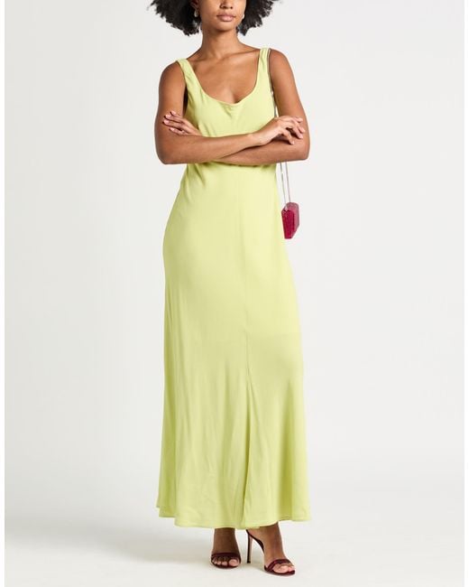 Philosophy Di Lorenzo Serafini Green Maxi Dresses