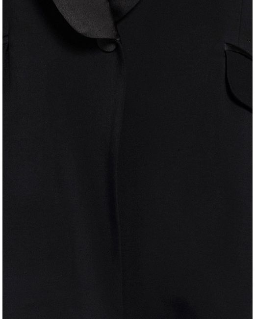 Manila Grace Black Blazer Viscose, Elastane